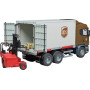 Camion miniature UPS avec chariot élévateur BRUDER U03581