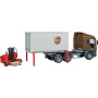 Camion miniature UPS avec chariot élévateur BRUDER U03581