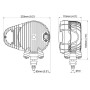 Phare double gauche NORDIC-LIGHTS 960122