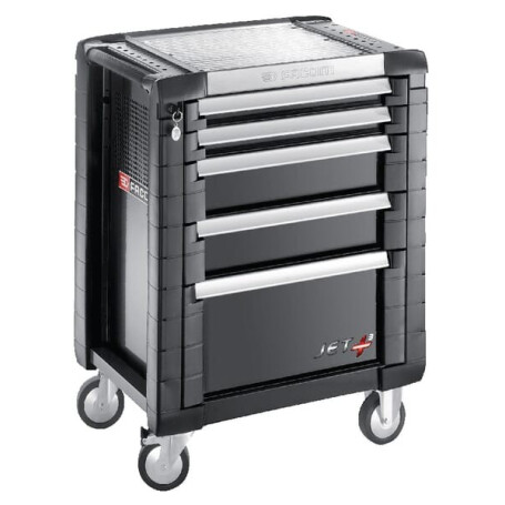 Servante JETM3 5 tiroirs noir FACOM JET5GM3PF