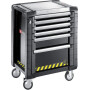 Servante JETM3 6 tiroirs noir FACOM JET6GM3SPF
