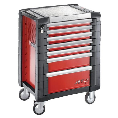 Servante JETM3 7 tiroirs rouge FACOM JET7M3PF