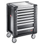 Servante JETM3 8 tiroirs noir FACOM JET8GM3PF