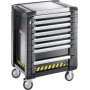 Servante JETM3 8 tiroirs noir FACOM JET8GM3SPF
