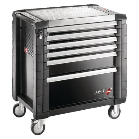 Servante JETM4 6 tiroirs noir FACOM JET6GM4PF