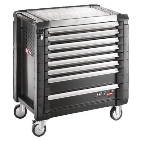Servante JETM4 8 tiroirs noir FACOM JET8GM4PF
