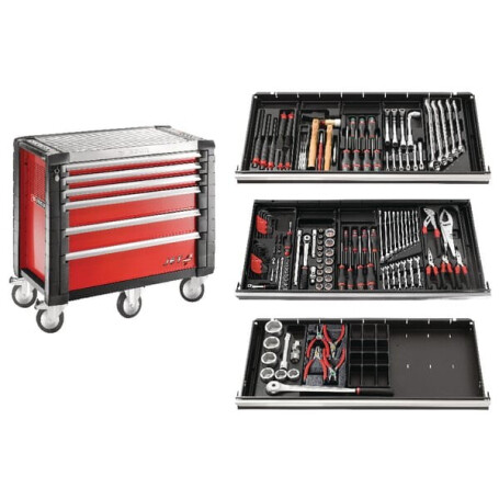 Servante JETM5 avec outils FACOM JET6M5PLPF