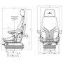 Siège Actimo taille XL GRAMMER G1294557