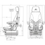 Siège Actimo taille XXL GRAMMER G1169023