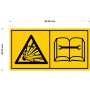 Etiquette de signalisation UNIVERSEL WB000030