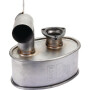 Pot d'échappement MASSEY FERGUSON 3814606M2