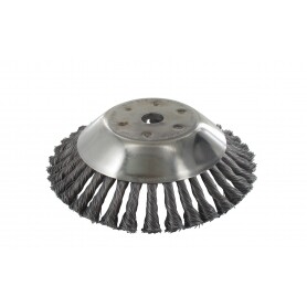 Tête de désherbage avec 36 brins métal, diamètre 200mm, alésage 20mm UNIVERSEL