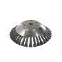 Tête de désherbage avec 36 brins métal, diamètre 200mm, alésage 20mm UNIVERSEL