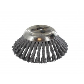 Tête de désherbage avec 32 brins métal, diamètre 165mm, alésage 20mm UNIVERSEL
