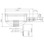 Spot de phare de travail BRITAX L2010LB