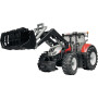 Tracteur miniature Steyr 6300 Terrus avec chargeur frontal BRUDER U03181