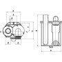 Syphon en fonte 80mm BATTIONI PAGANI 201D