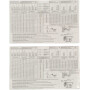 Tableau pour barème de réglage KVERNELAND - ACCORD AC496995