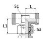 Té orientable GOPART ETSD12LP050GP