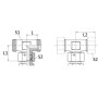 Té orientable VOSS ETVD22L