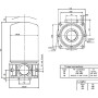 Tête de filtre MP-FILTRI MST9100G1T