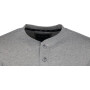 Tee-shirt boutons gris chiné 5XL UNIVERSEL KW207810066066