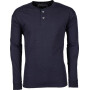 Tee-shirt ML boutons marine L UNIVERSEL KW207811036050