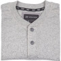Tee-shirt ML boutons gris chiné 5XL UNIVERSEL KW207811066066