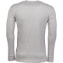 Tee-shirt ML boutons gris chiné M UNIVERSEL KW207811066048