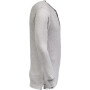 Tee-shirt ML boutons gris chiné S UNIVERSEL KW207811066046
