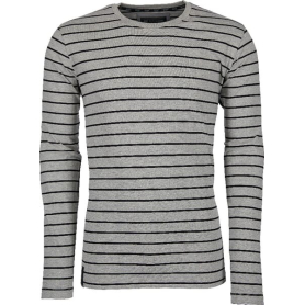 Tee-shirt ML gris-noir XL UNIVERSEL KW207821068054