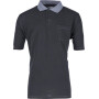 Tee-shirt polo noir-gris taille 2XL UNIVERSEL KW106730089056