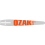 Guide pro steel coupe 14" - 35cm Empreinte C pas 1/4 043 (1,1mm) mini 72 entraîneurs OZAKI 3005-008-3409 - ZKG35S