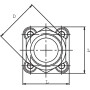 Adaptateur VOSS GFV12L35
