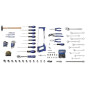 Valise maintenance 96 outils EXPERT E220104