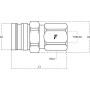 Valve FASTER VF71815M