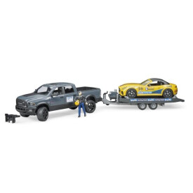 RAM 2500 Pickup und Bruder Roadster-Rennteam BRUDER U02504