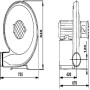 Ventilateur KONGSKILDE INDUSTRIES A-FS 121041000