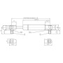 Vérin à gaz L445-500N STABILUS CA083690