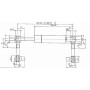 Vérin à gaz L475-200N STABILUS CA128309
