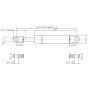 Vérin à gaz L500-550N STABILUS CA050261