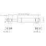 Vérin à gaz L685-800N STABILUS CA084999