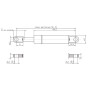Vérin à gaz L785-500N STABILUS CA095184