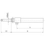 Vérin hydraulique MZ 6008900