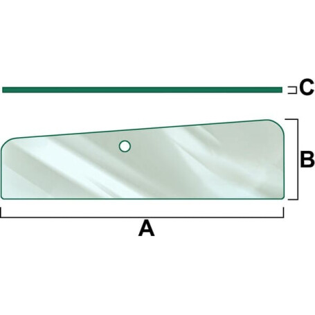 Vitre de porte VAPORMATIC VPM7173