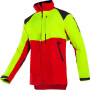 Veste bûcheron rouge-jaune taille S SIP 1SIA907S