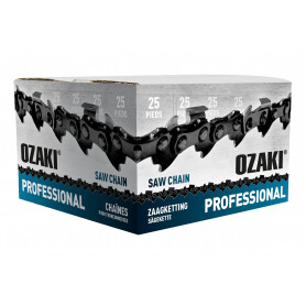 Rouleau de chaîne de tronçonneuse semi carrée 325" 058 (1,5mm) 25 pieds OZAKI ZK58J21SC25P