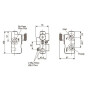 Régulateur de débit 3 voies WEBTEC VFD120RD050J