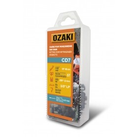 Chaîne de tronçonneuse semi carrée 3/8"LP 050 (1,3mm) 57 entraîneurs (E57) OZAKI