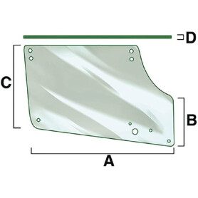 Vitre de cabine VAPORMATIC VPM7196